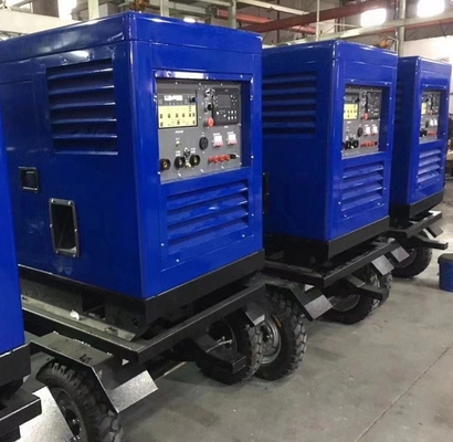 600Aディーゼル溶接工の発電機ターボチャージLCDの制御