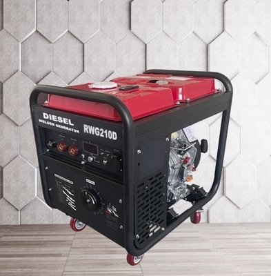 210A棒のGensetのディーゼル溶接工の発電機AC 3kw完全な銅エンジン