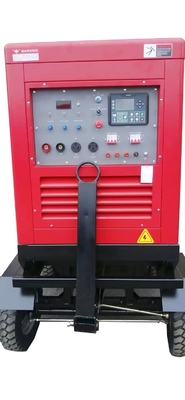 3段階400Aの無声ディーゼル溶接の発電機LCDのコントロール パネルDC12Vの電気開始
