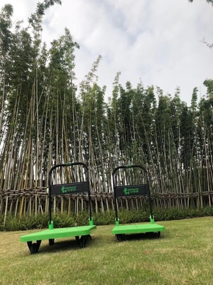 折りたたみ式 SILENT 折りたたみ式プラットフォーム カート トロリー 180/330kg ポリプロピレン デッキ