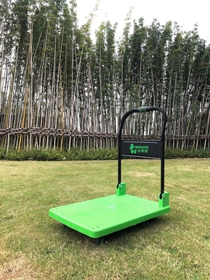 片手折り畳み式プラットフォーム カート トロリー SILENT 180kg ポリプロピレン デッキ