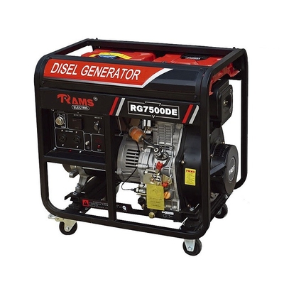 190FD携帯用電気発電機60HZ 6kwディーゼルGenset 120V 220V 240V
