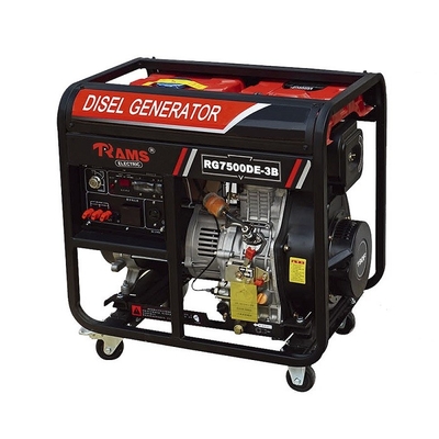 190FD携帯用電気発電機60HZ 6kwディーゼルGenset 120V 220V 240V